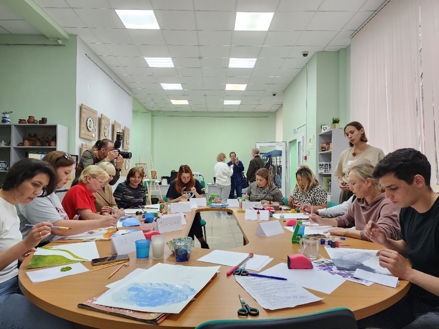 раменское, общество, поддержка семей участников сво, творческий мастер-класс в туристско-информационном центре ,