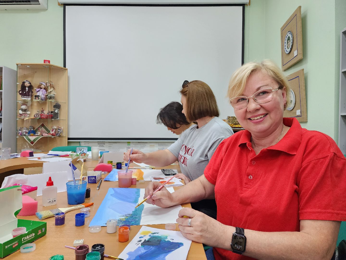 раменское, общество, поддержка семей участников сво, творческий мастер-класс в туристско-информационном центре ,