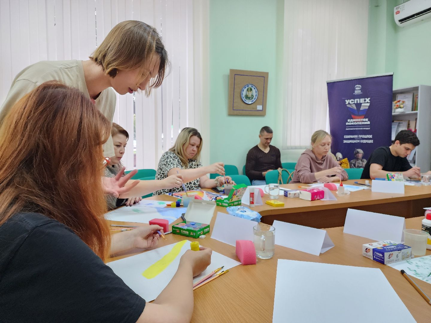 раменское, общество, поддержка семей участников сво, творческий мастер-класс в туристско-информационном центре ,