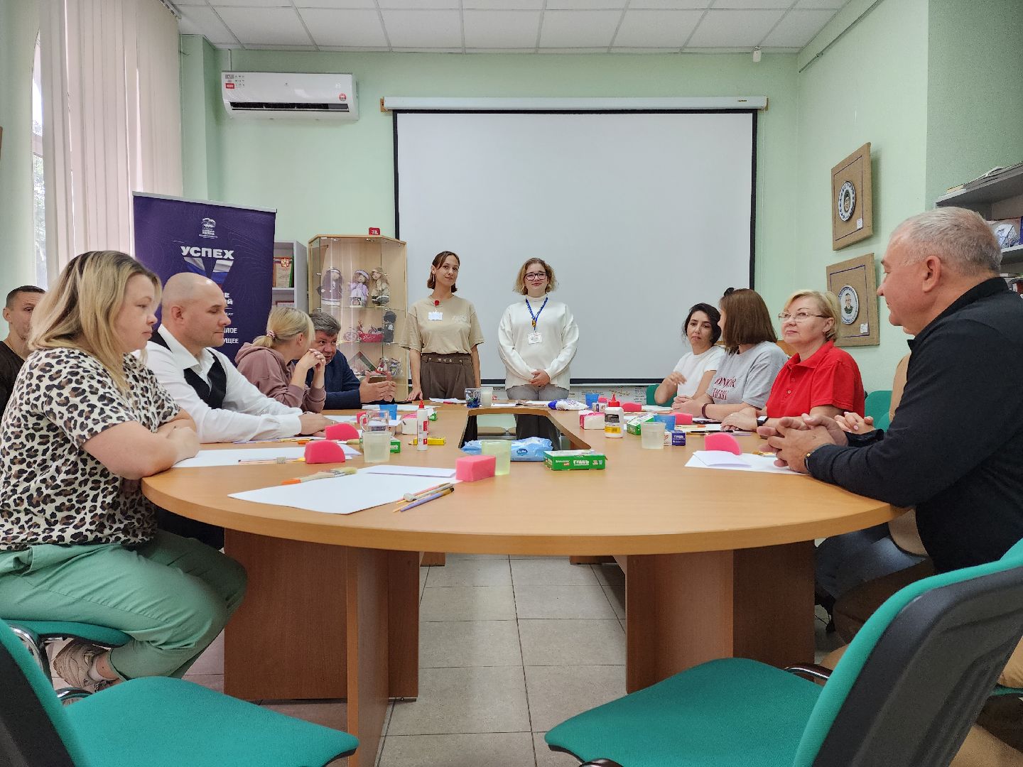 раменское, общество, поддержка семей участников сво, творческий мастер-класс в туристско-информационном центре ,