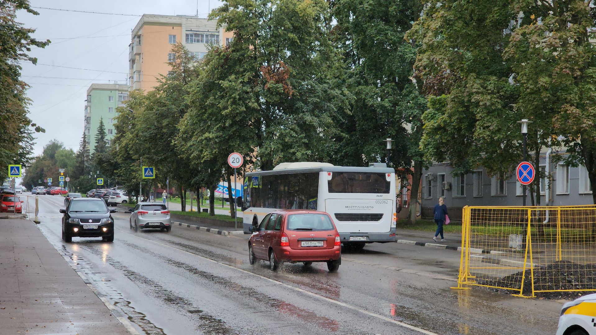кашира, ремонт теплосети, транспорт, ограничение движения, строительные работы, теплотрасса, горячая вода,