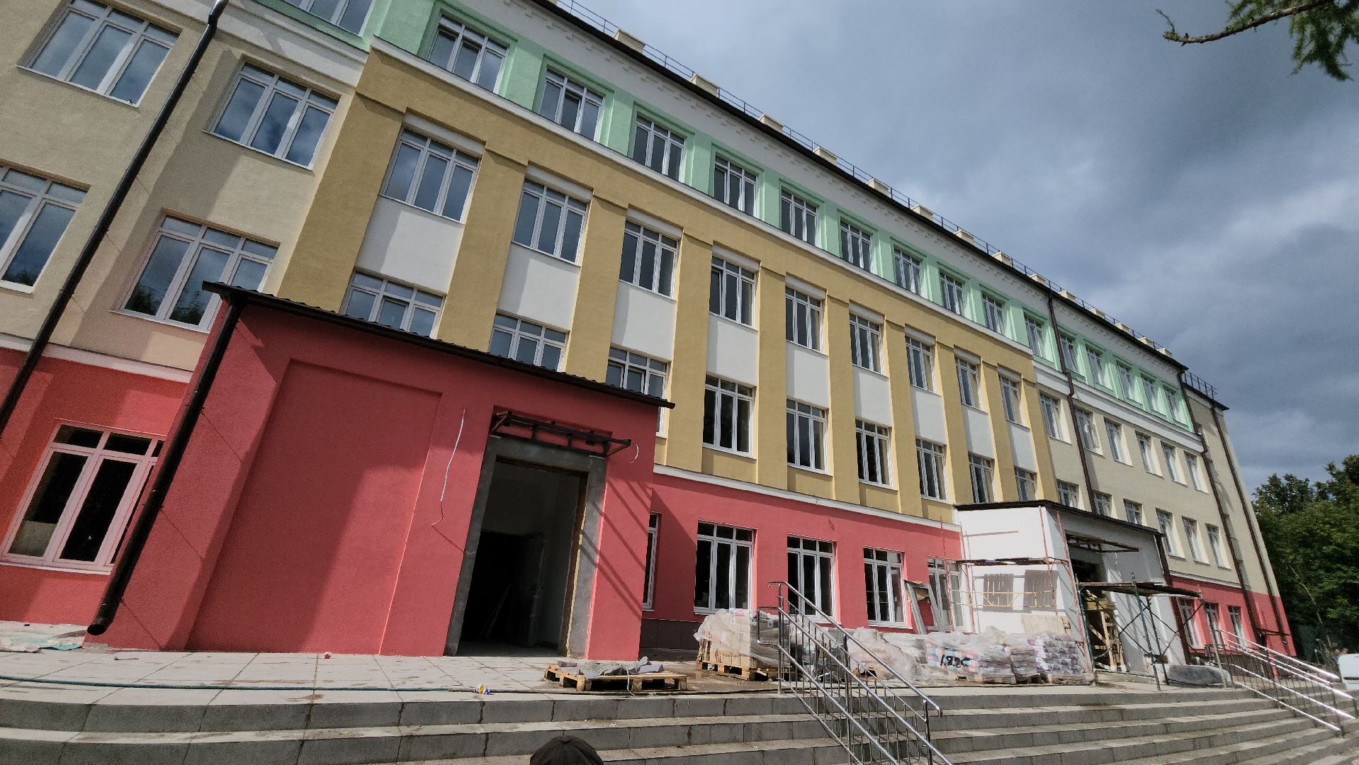 серпухов, школа 1, капитальный ремонт школы, улица советская,