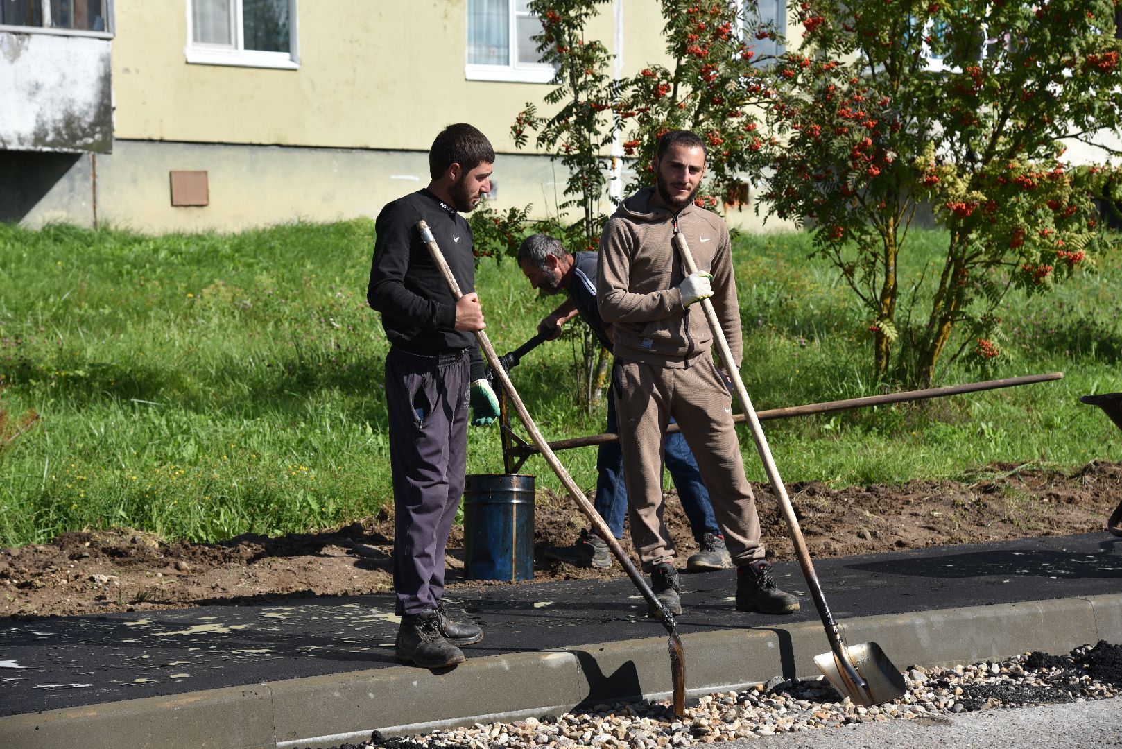 лотошино, ремонт дорог, ремонт тротуара, кировский, благоустройство,