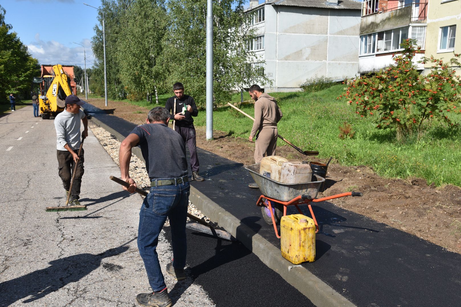 лотошино, ремонт дорог, ремонт тротуара, кировский, благоустройство,
