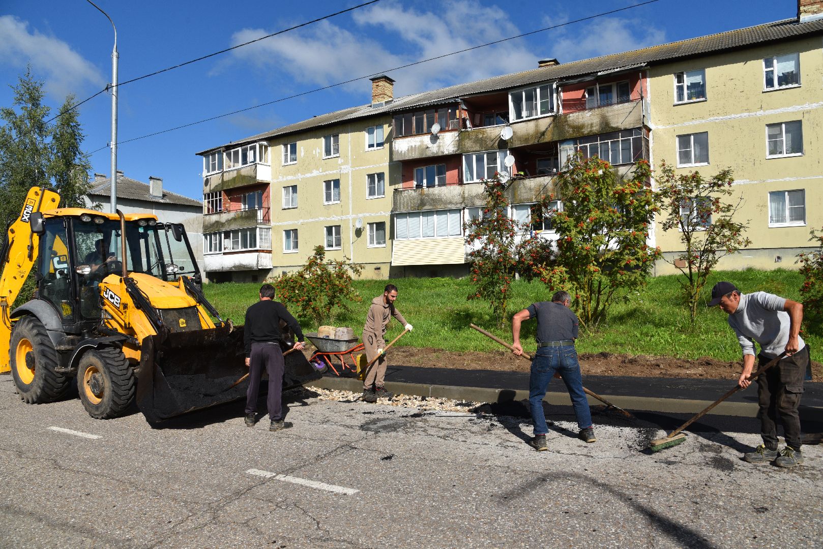 лотошино, ремонт дорог, ремонт тротуара, кировский, благоустройство,