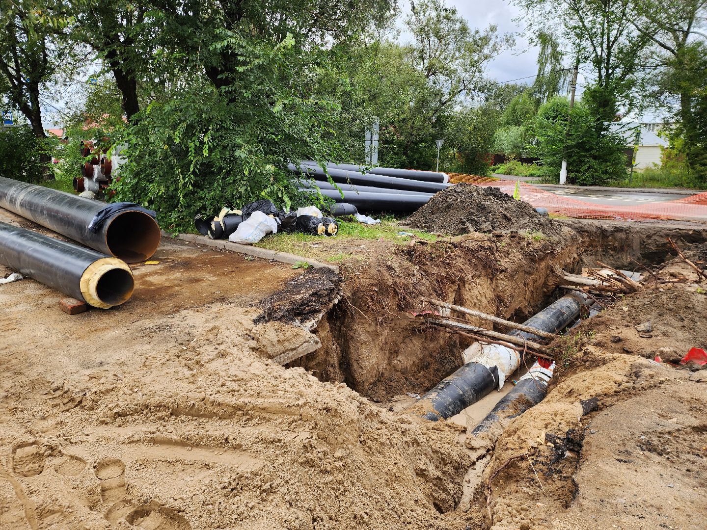 ногинск, жкх, ремонт, теплосеть, замена труб, жители,