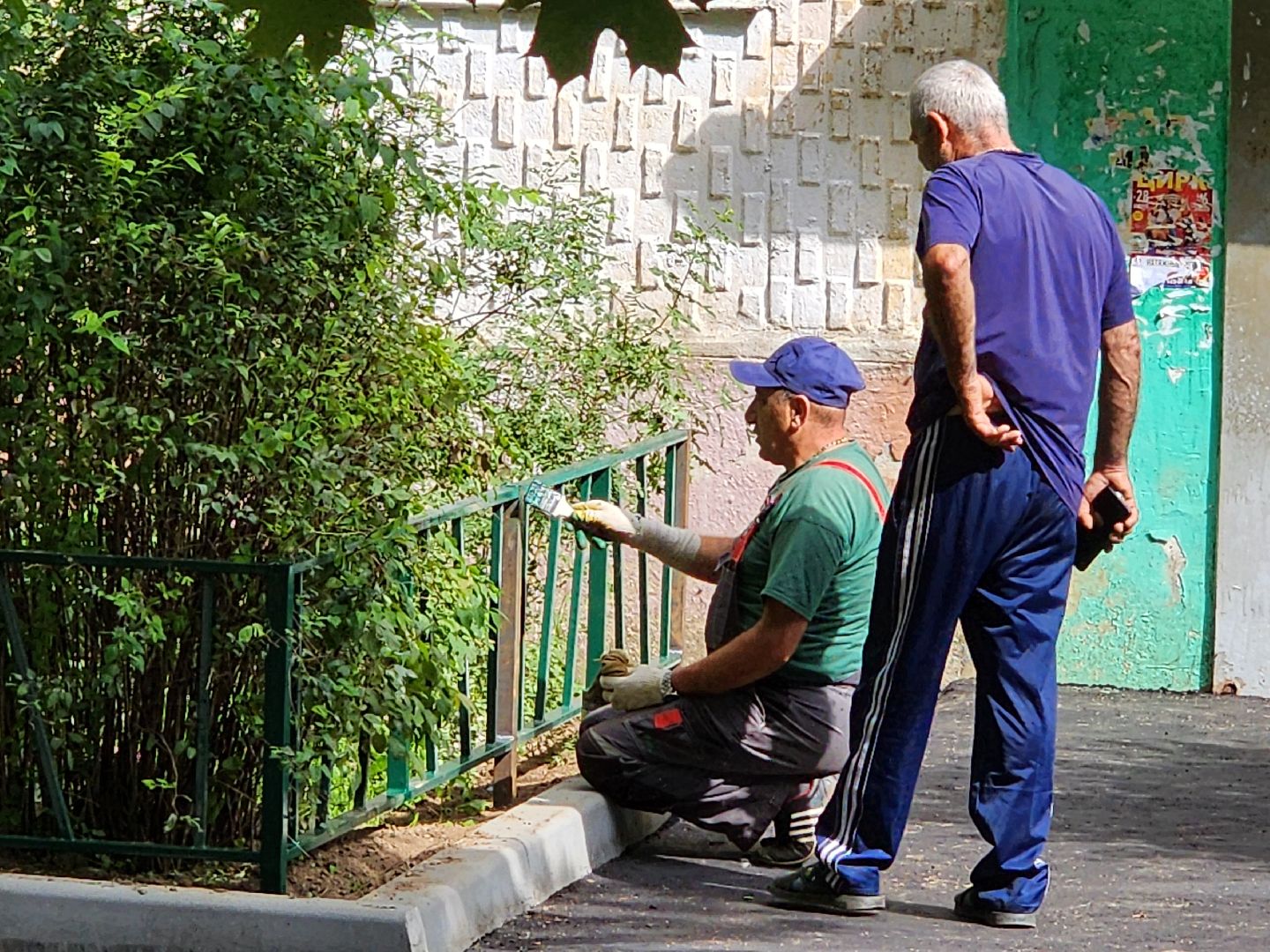 чехов, улица мира, благоустройство двора, установка ограждений, покраска ограды, наружное освещение, уличное освещение, видеокамеры, система безопасный регион, детские площадки, спортивные комплексы, парковки, пешеходные дорожки, госпрограмма московской области, зоны отдыха, формирование комфортной городской среды,