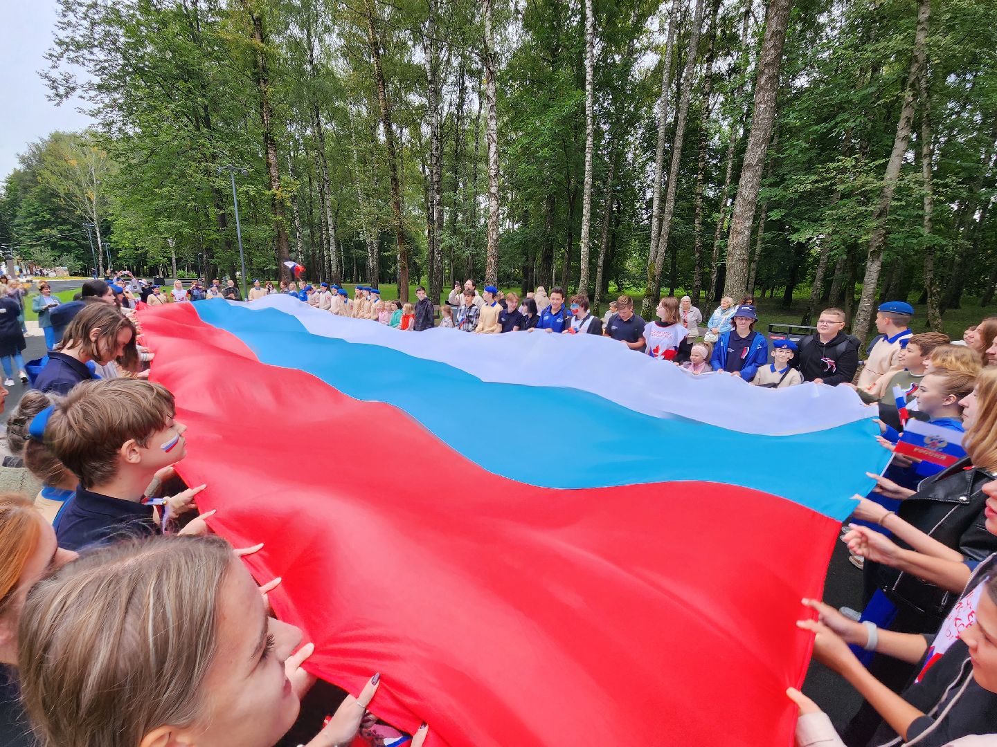 солнечногорск, россия, флаг, триколор , праздник ,