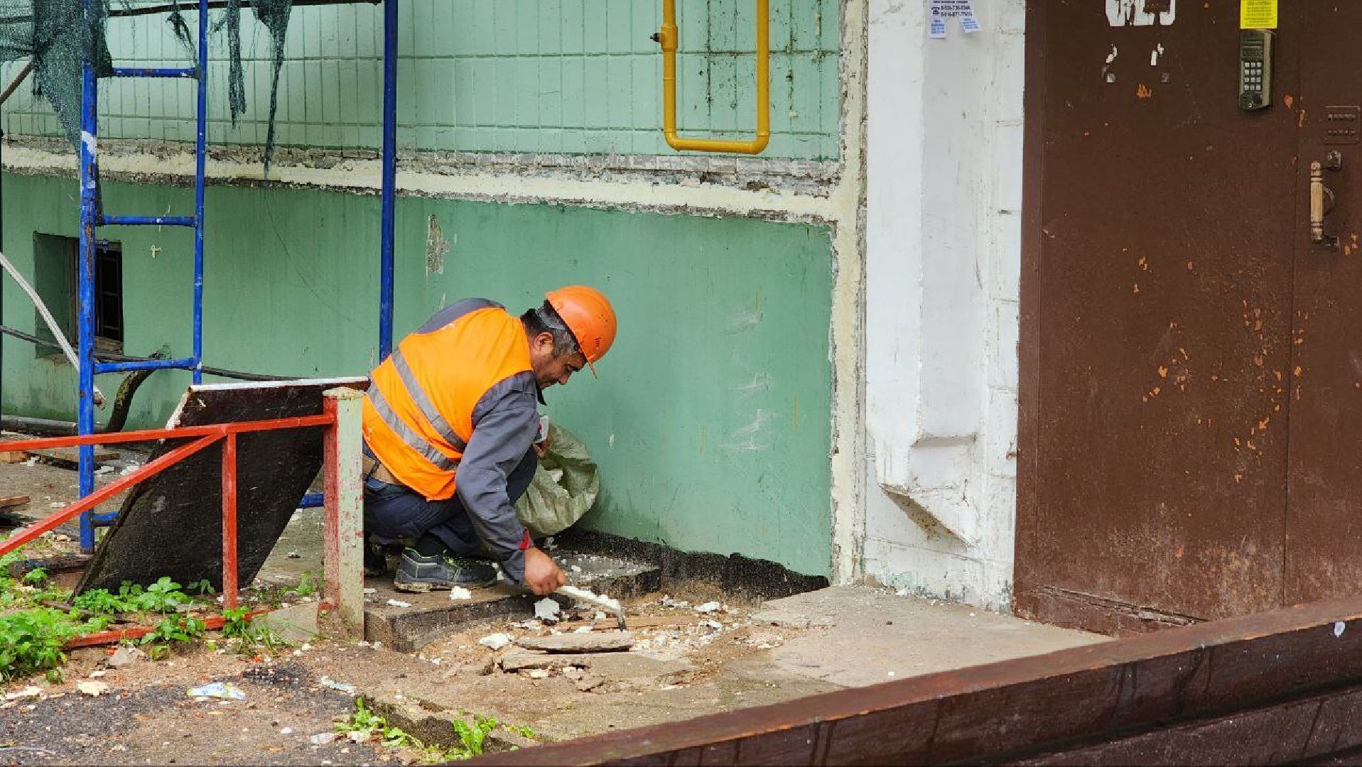 Дмитров, Ремонт фасадов, Поселок Останкино, МинЖКХ, Фонд капремонта,