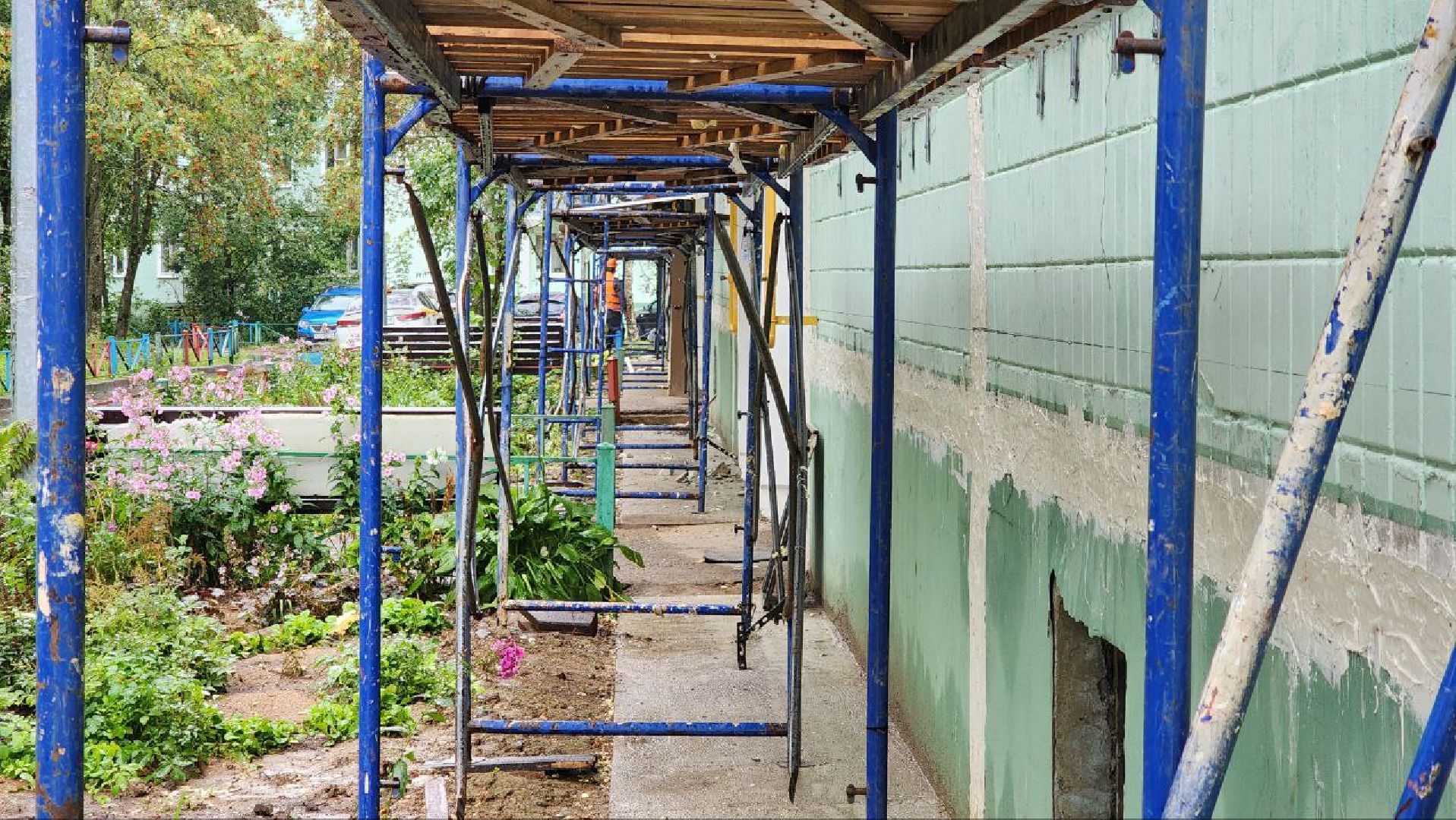 Дмитров, Ремонт фасадов, Поселок Останкино, МинЖКХ, Фонд капремонта,