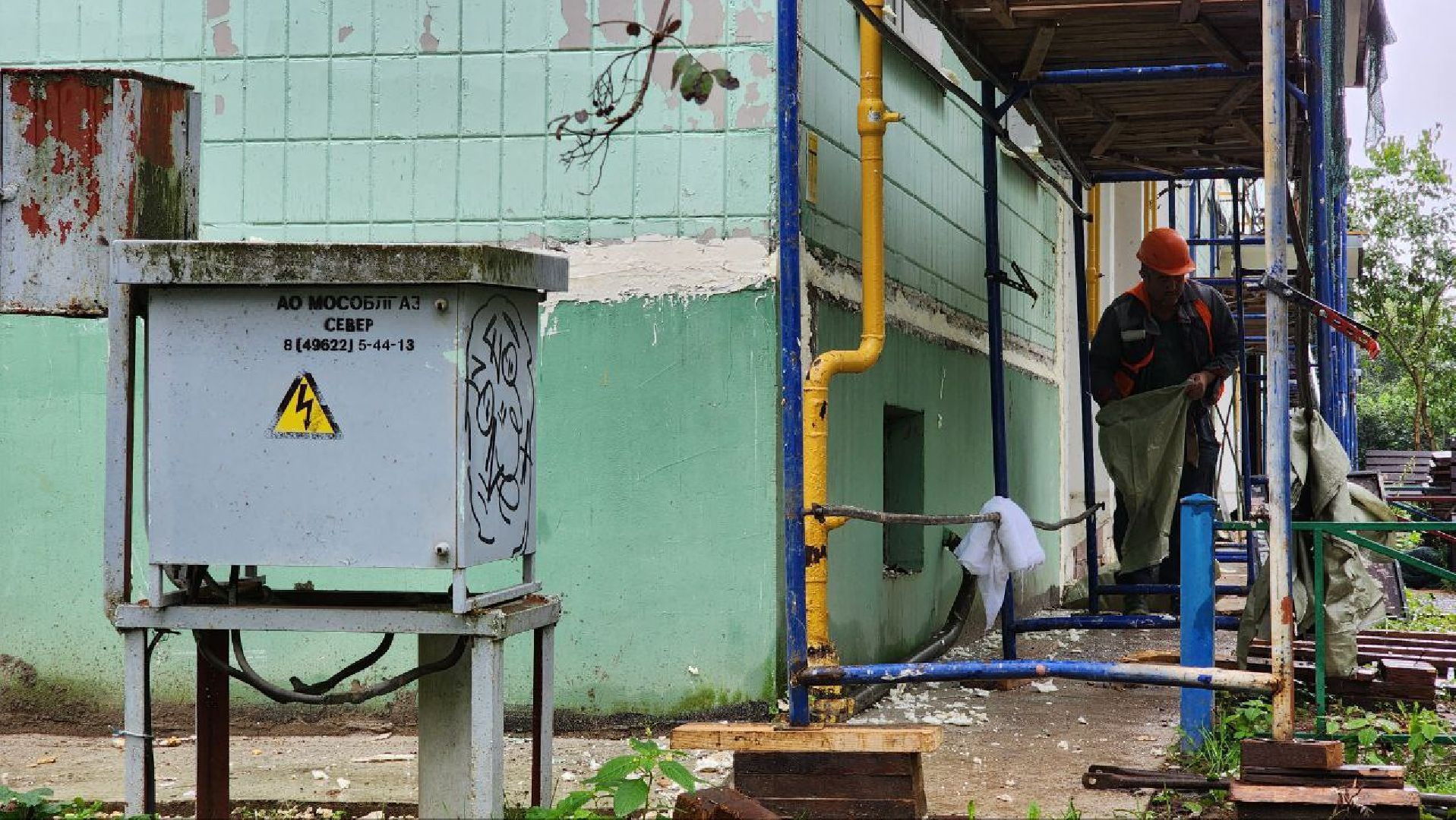 Дмитров, Ремонт фасадов, Поселок Останкино, МинЖКХ, Фонд капремонта,