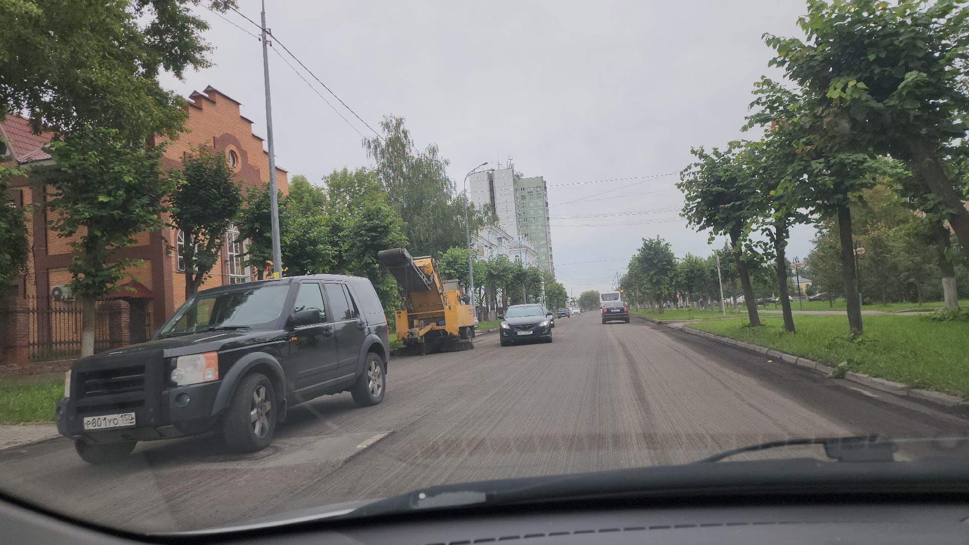 серпухов, подмосковье, ремонт дороги,