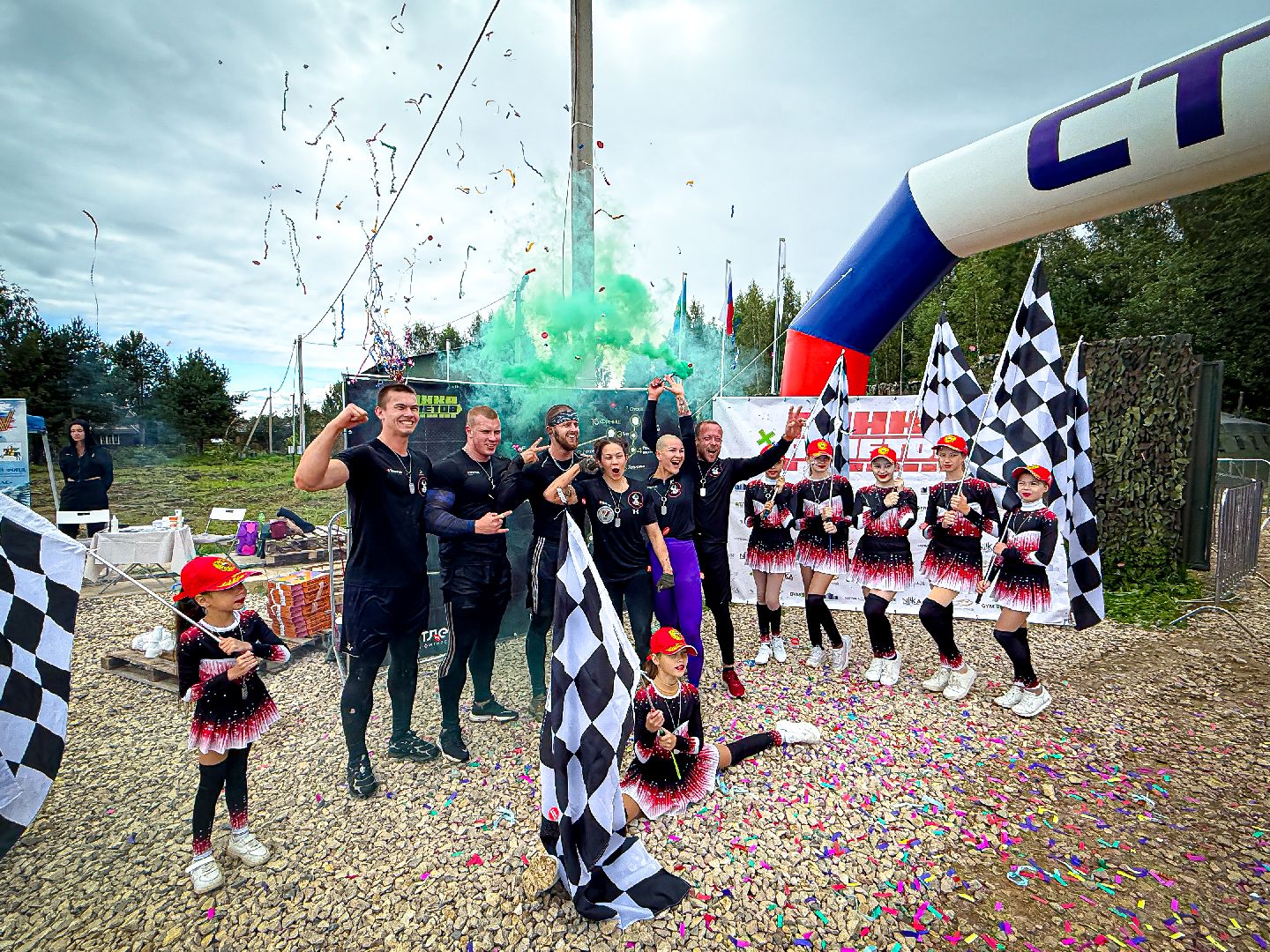 клин, общество, спорт, гонка атлетов,