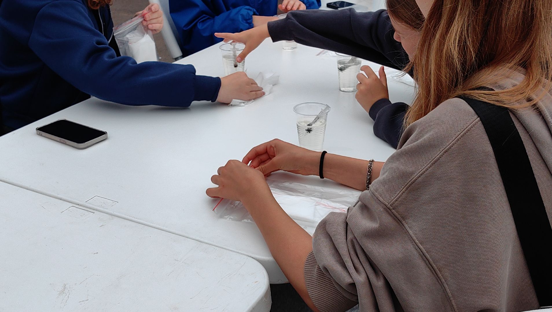 День флага РФ, парк, мастер-класс,  сухой душ,