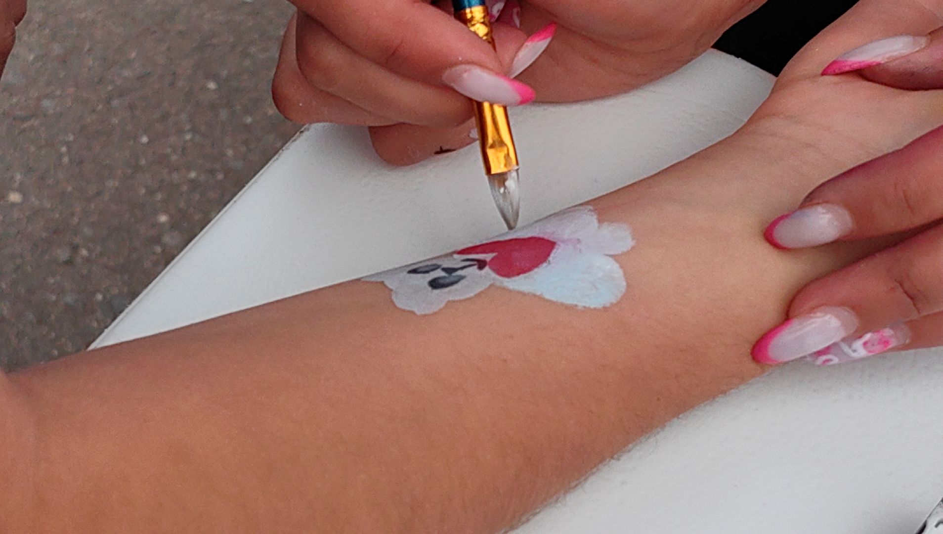 День флага РФ, парк, мастер-класс,  сухой душ,