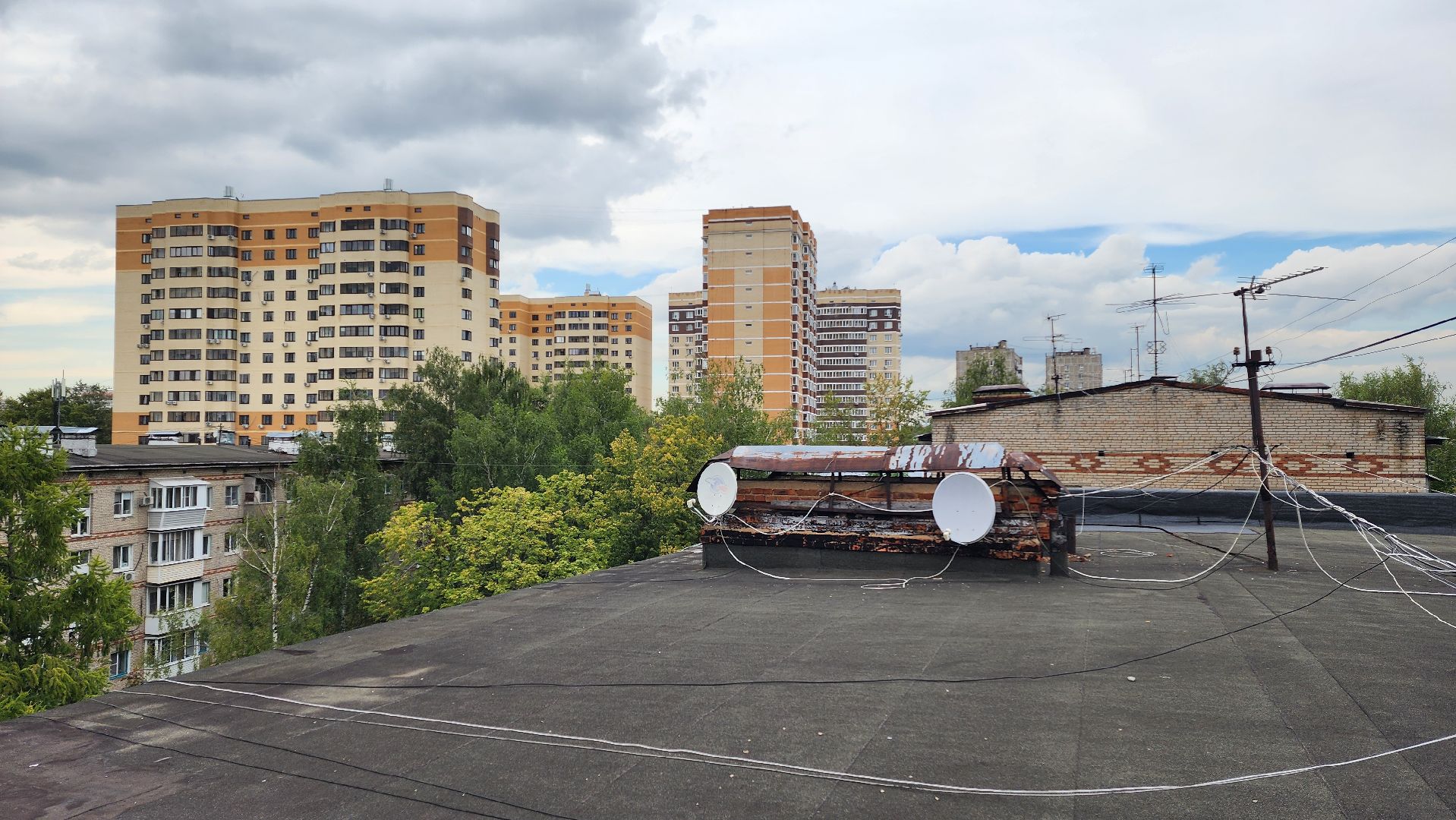 Лобня , ремонт кровли мкд, Ремонт крыши,