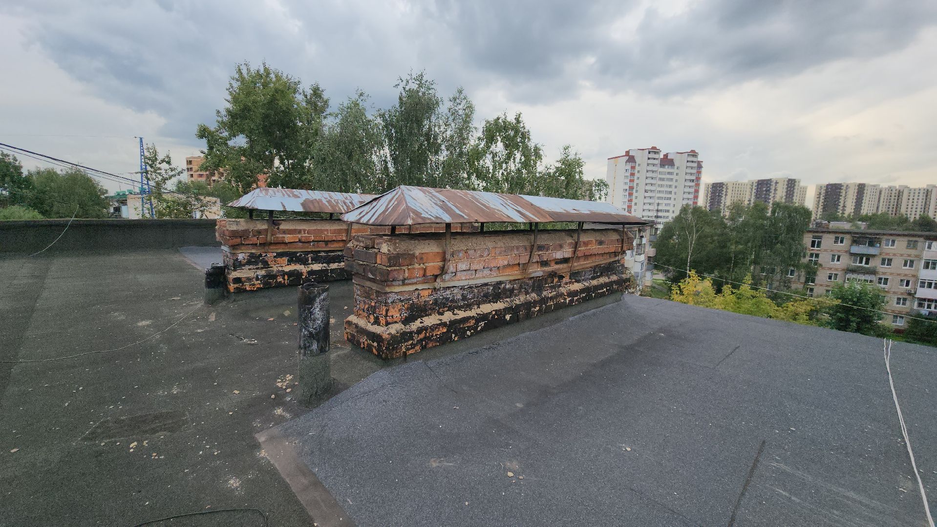 Лобня , ремонт кровли мкд, Ремонт крыши,