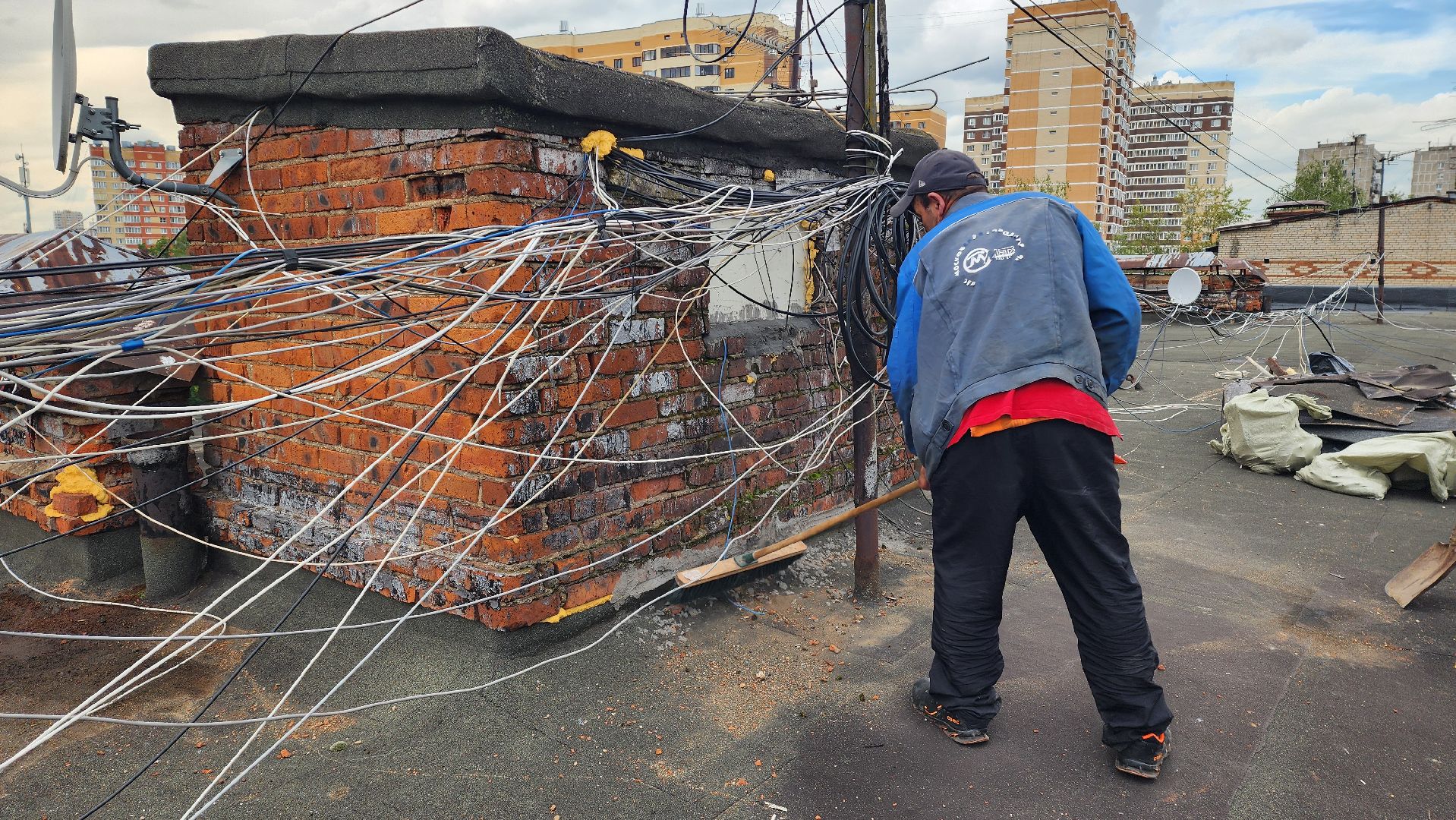 Лобня , ремонт кровли мкд, Ремонт крыши,