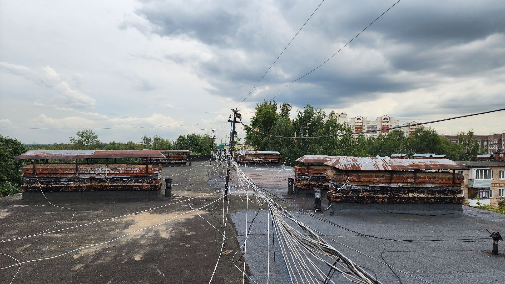 Лобня , ремонт кровли мкд, Ремонт крыши,