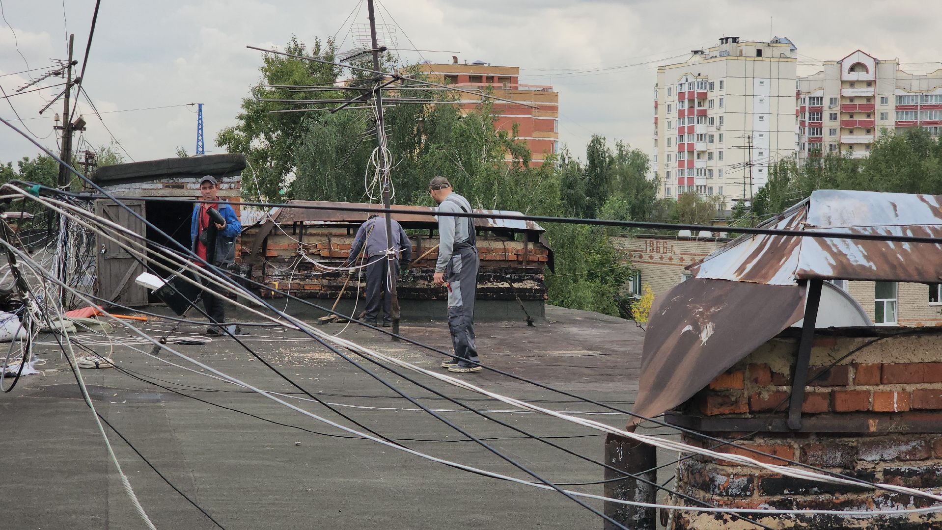 Лобня , ремонт кровли мкд, Ремонт крыши,