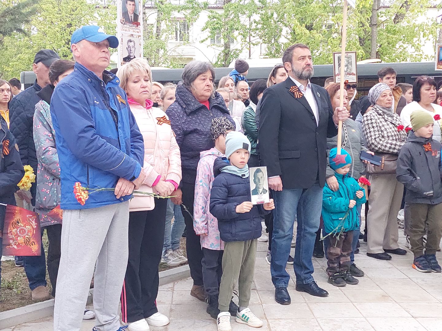 День Победы, жители, память, портреты героев