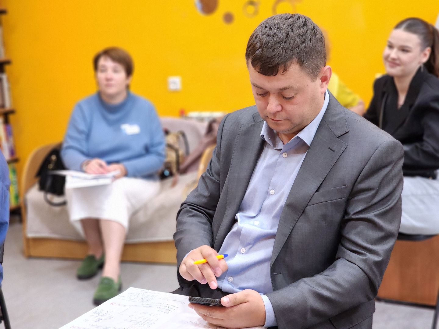 выездная администрация, прием граждан, благоустройство, деревня ельня, богородский городской округ,