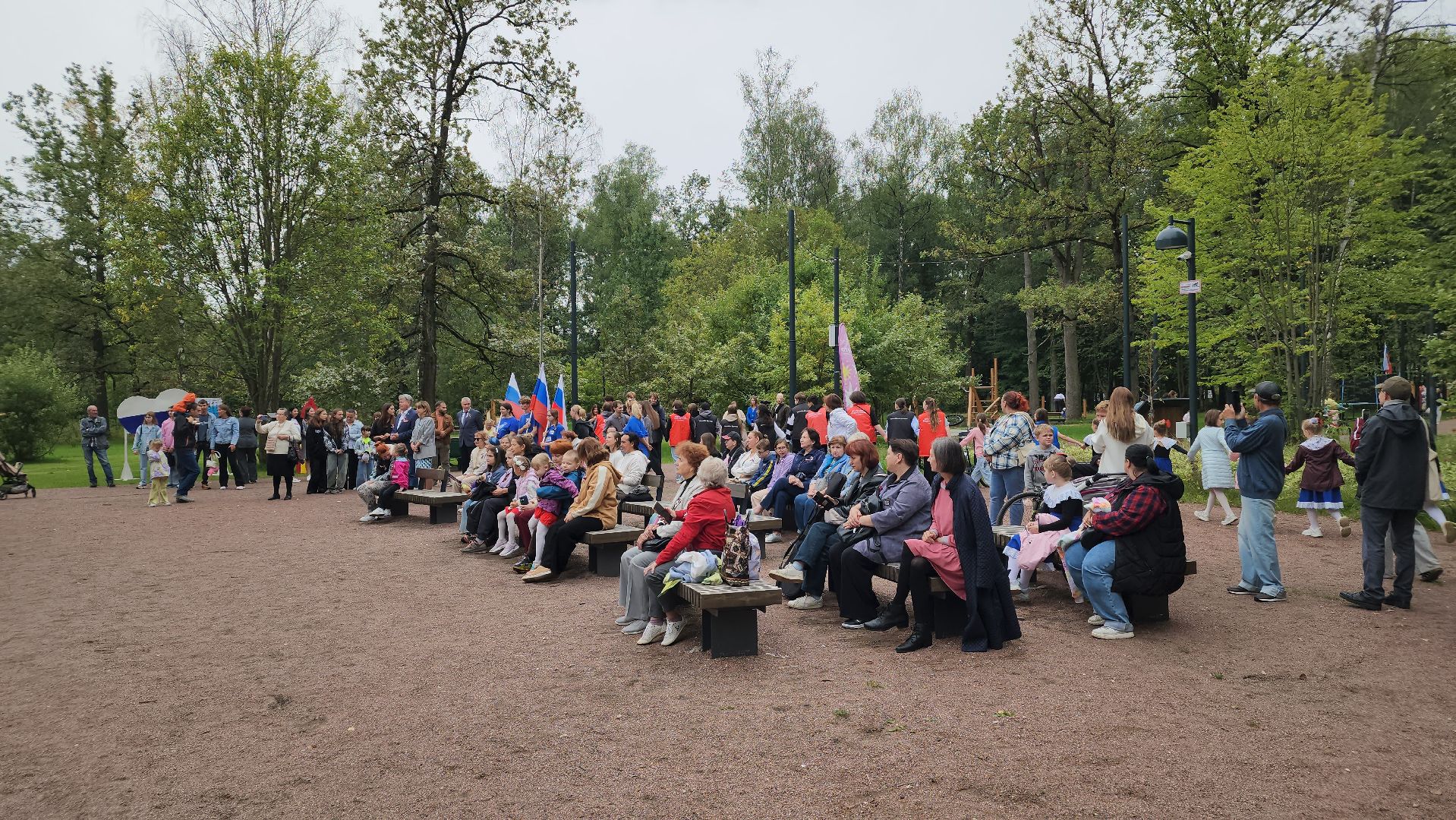 день государственного флага, флаг россии, фрязино,