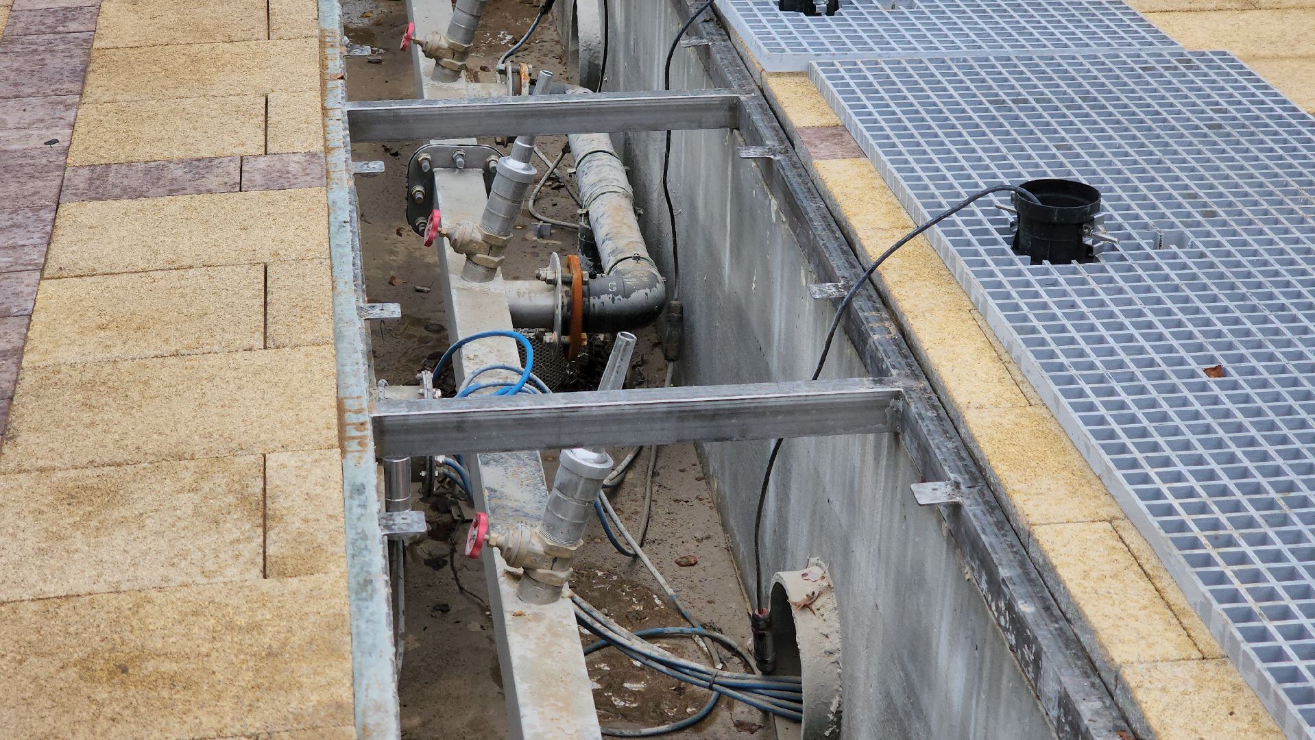 кашира, сухой фонтан, благоустройство, сквер пушкина, комфортная городская среда, пуско-наладочные работы,