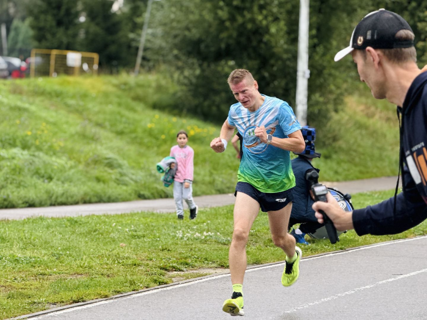 раменское, пять верст, забег, спортсмены, футбольные фанаты,