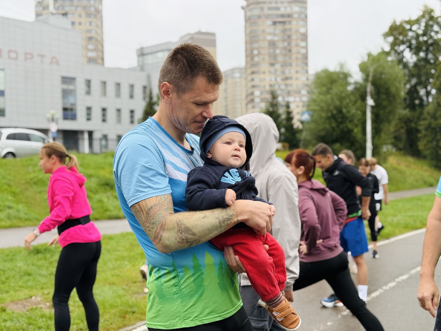раменское, пять верст, забег, спортсмены, футбольные фанаты,