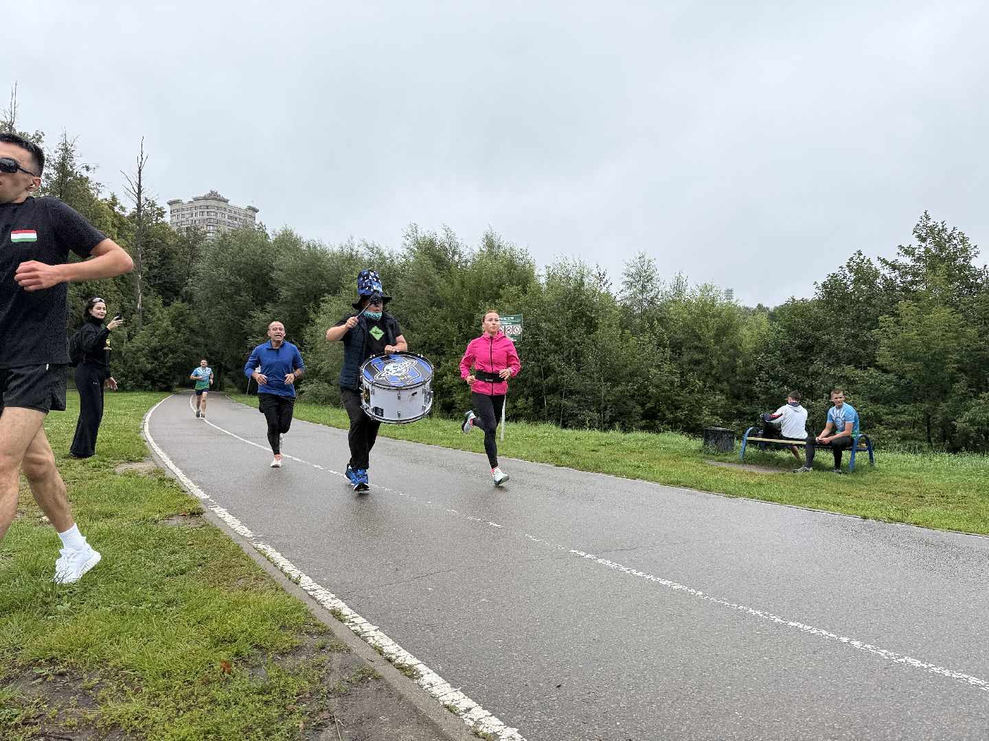 раменское, пять верст, забег, спортсмены, футбольные фанаты,
