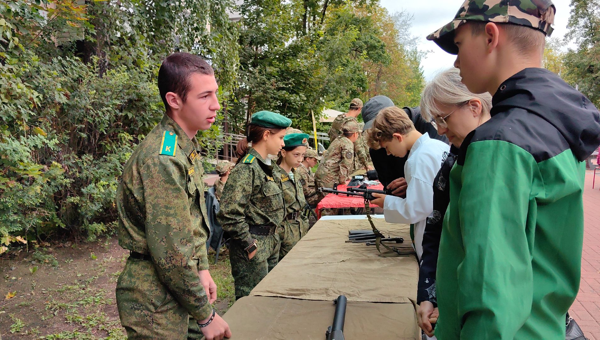 автомат, оружие, день города, сборка, винтовка,