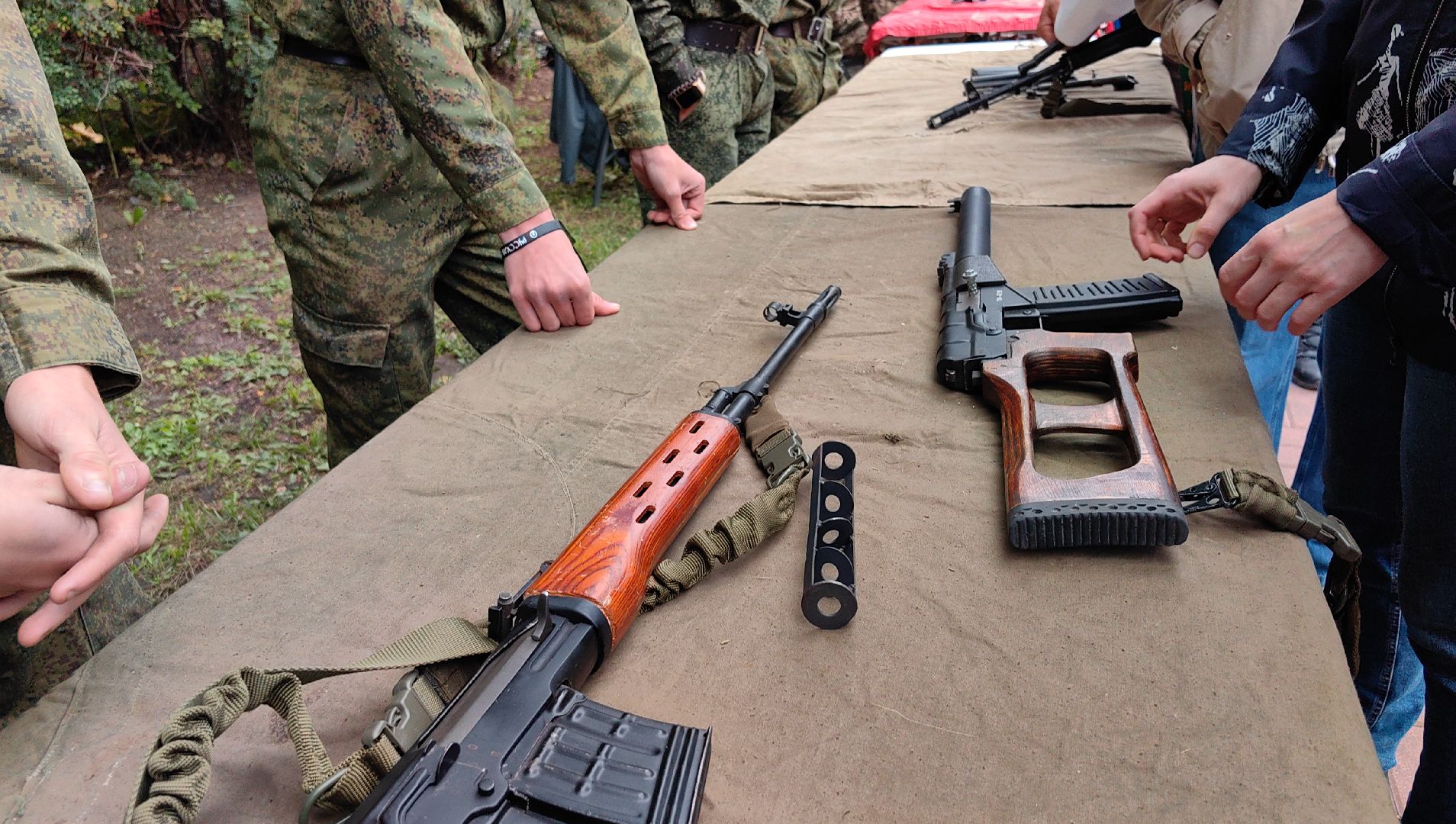 автомат, оружие, день города, сборка, винтовка,