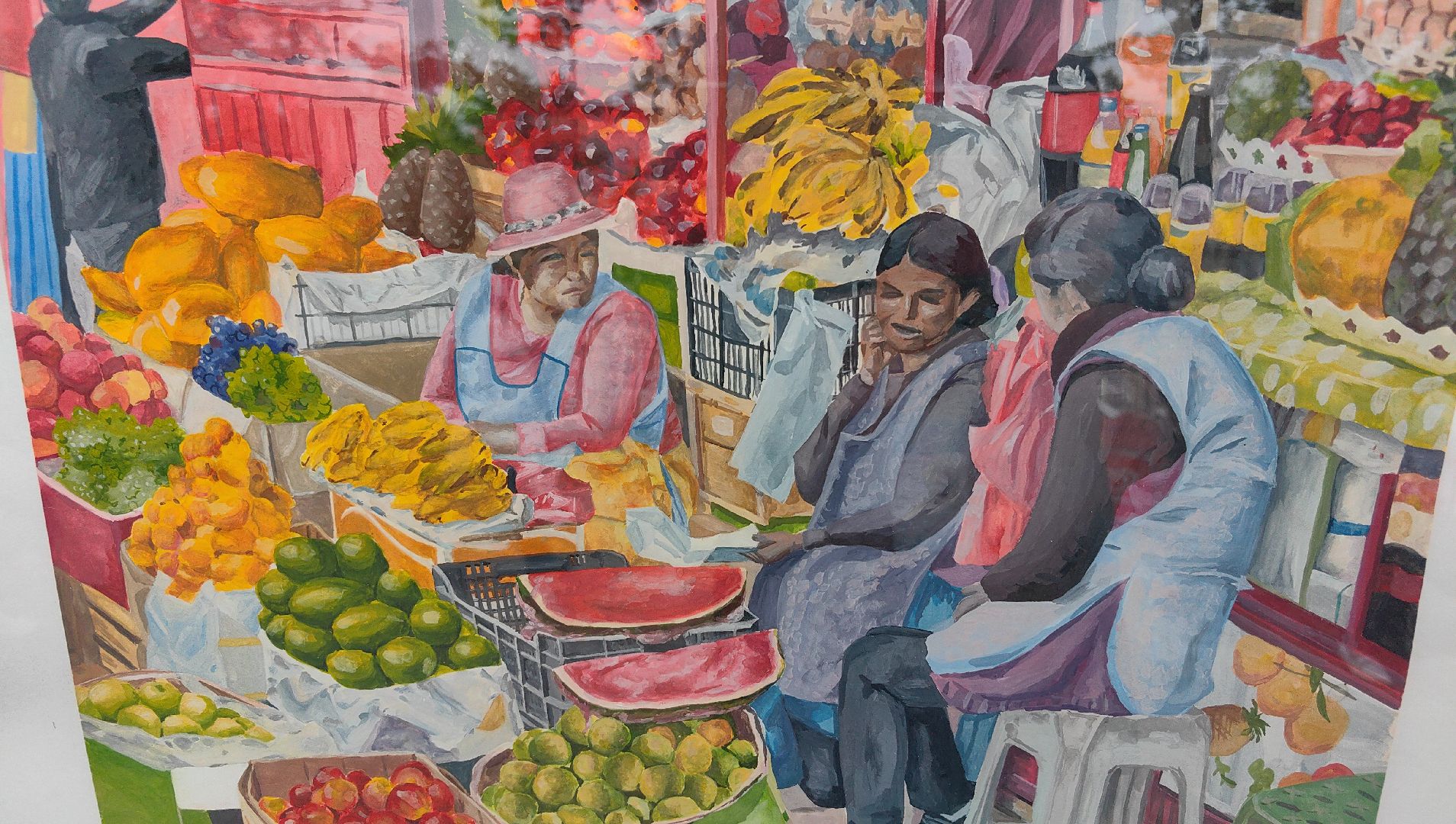 картина, выставка, живопись, графика, школа, день города,