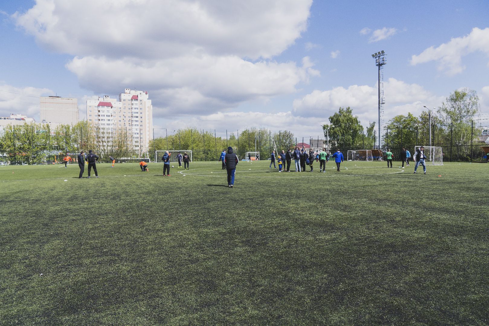 турнир по футболу, День Победы, Домодедово