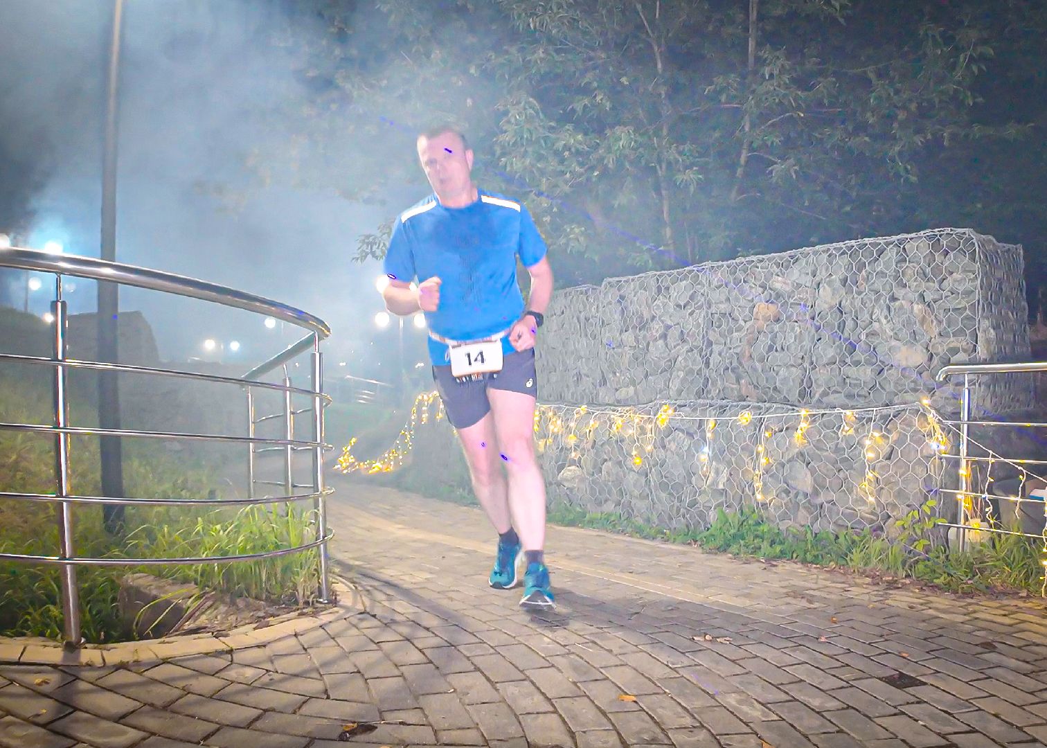 клин, общество, ночной забег, спорт, подмосковье,