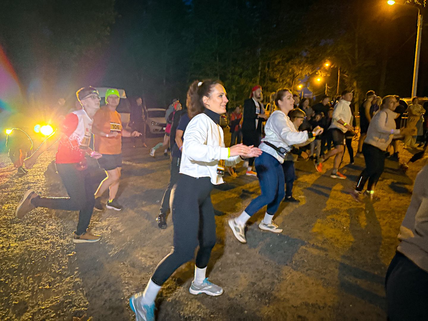 клин, общество, ночной забег, спорт, подмосковье,