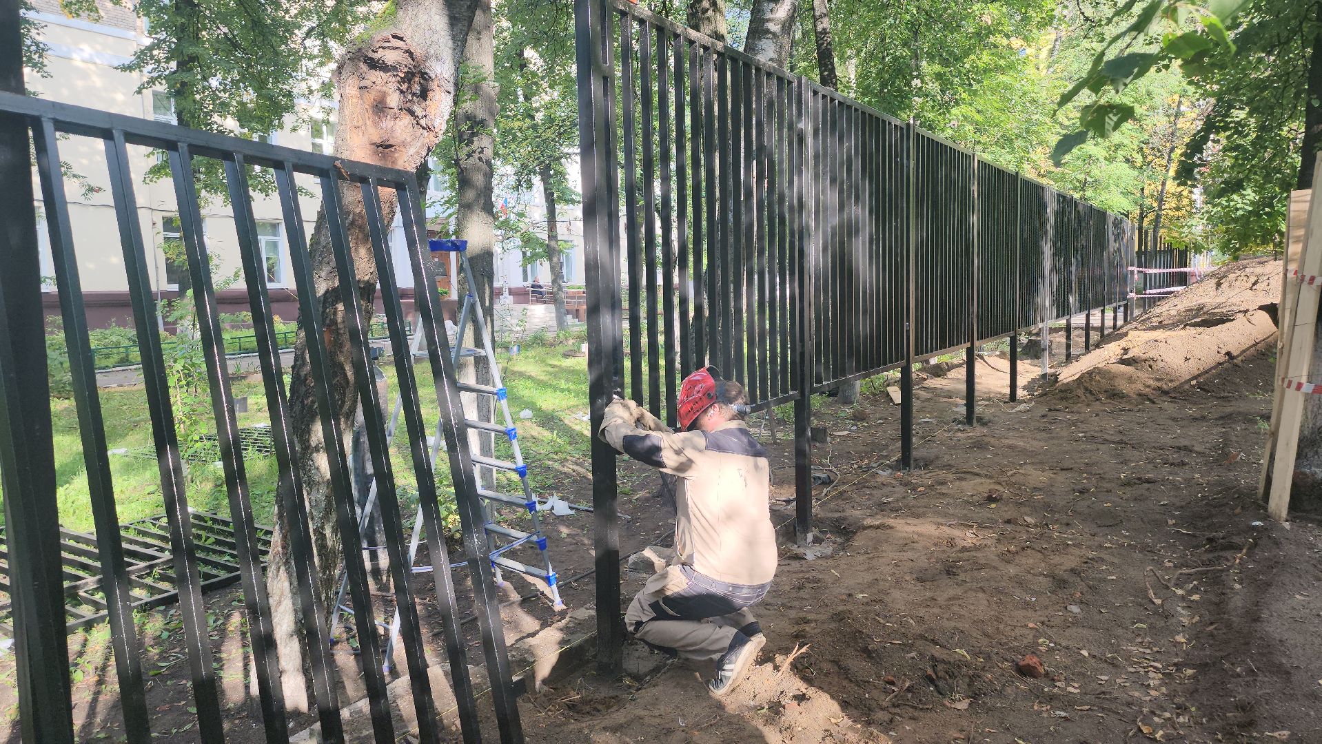 люберцы, лицей 4 в Люберцах, 1 сентября, ремонт фасада, ремонт крыши,