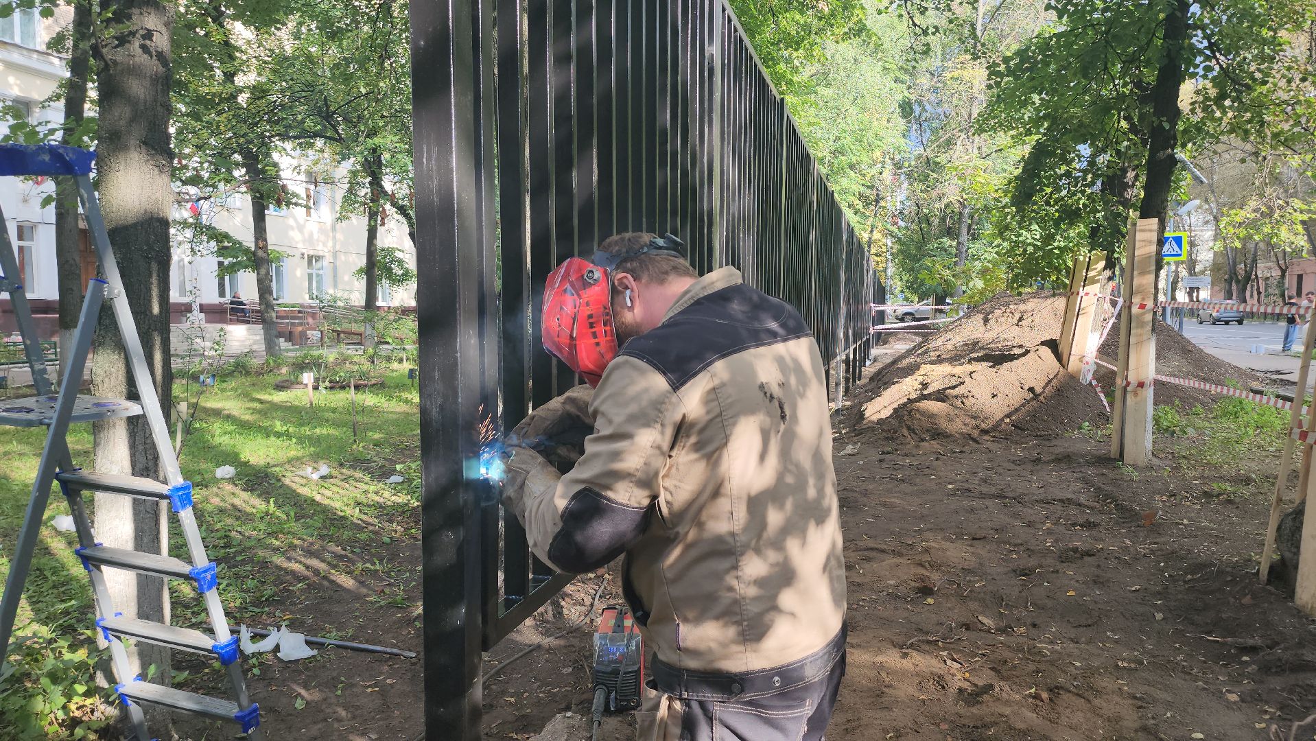 люберцы, лицей 4 в Люберцах, 1 сентября, ремонт фасада, ремонт крыши,