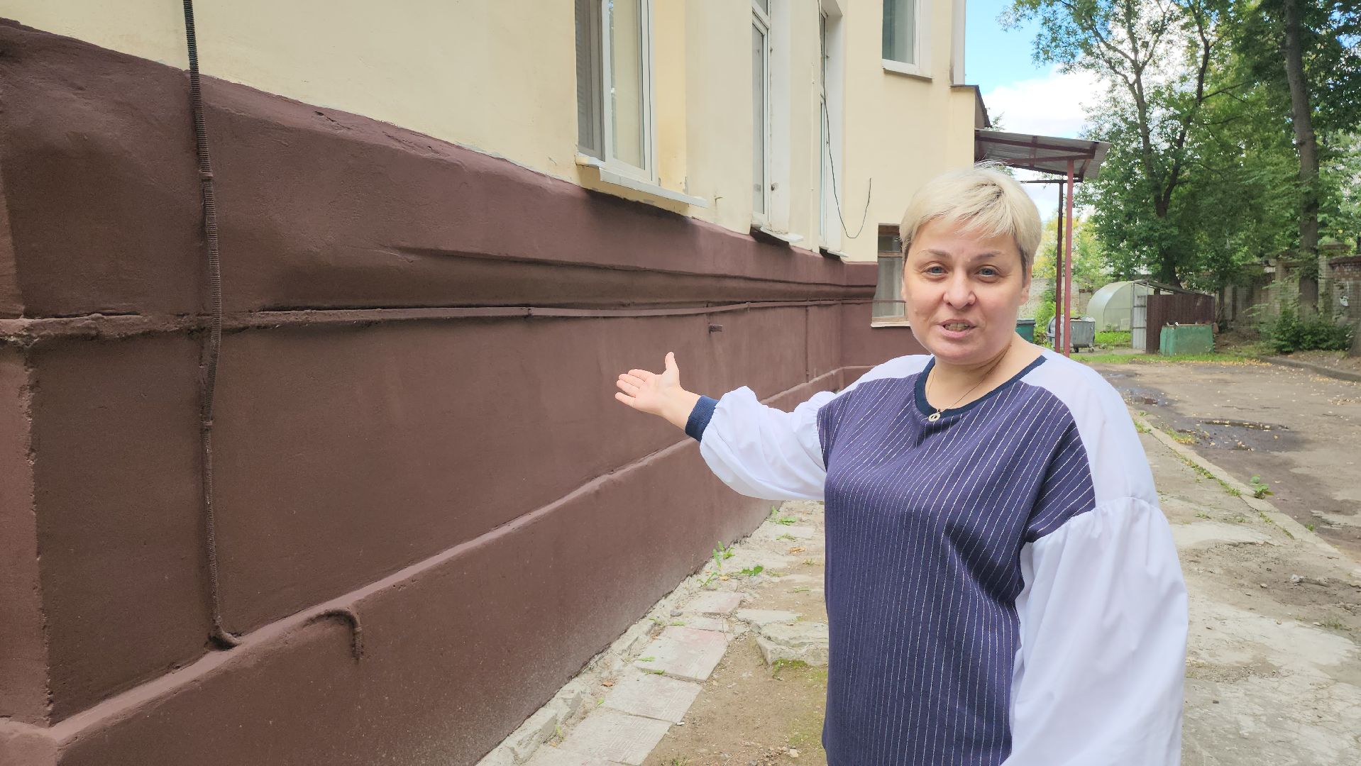 люберцы, лицей 4 в Люберцах, 1 сентября, ремонт фасада, ремонт крыши,