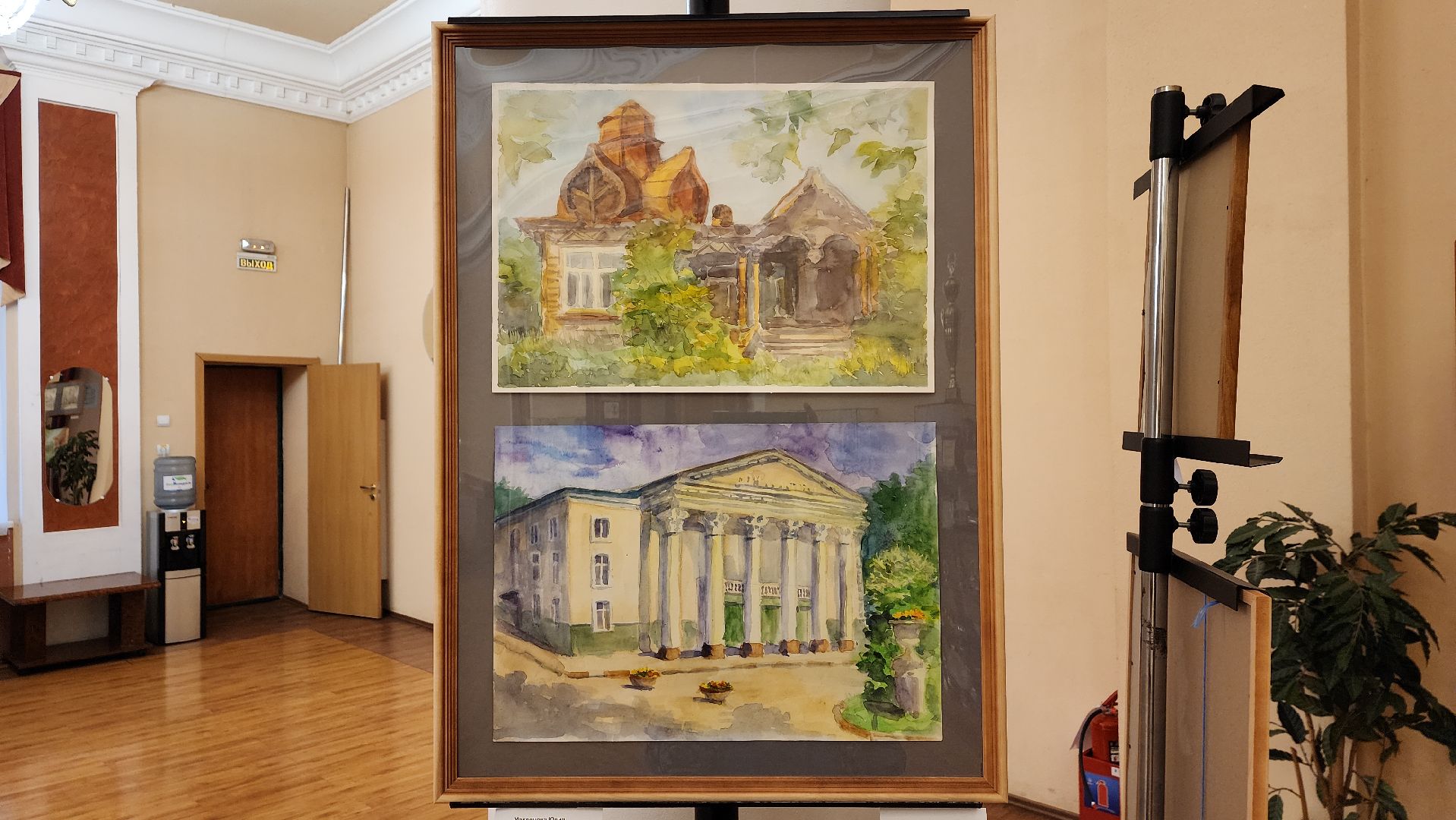 вертикалки, пушкино, художественная выставка, юбилей города, живопись, картины, изо-студия, изобразительное искусство, история, культура, архитектура, пушкинский, художники,история города,