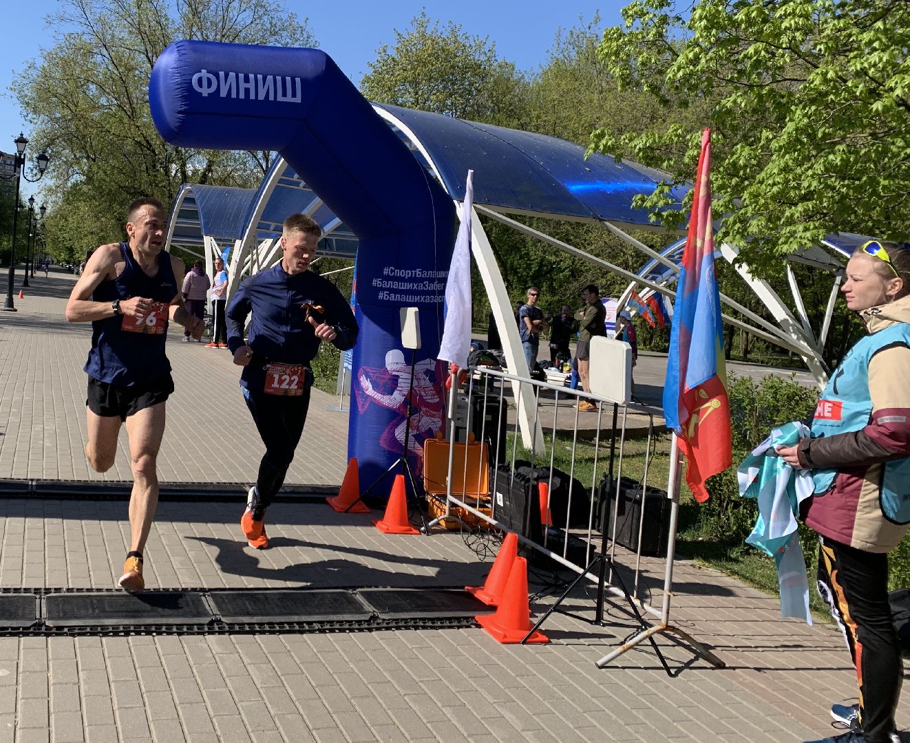 Балашиха, Подмосковье, День Победы, спорт, забег, Эстафета памяти