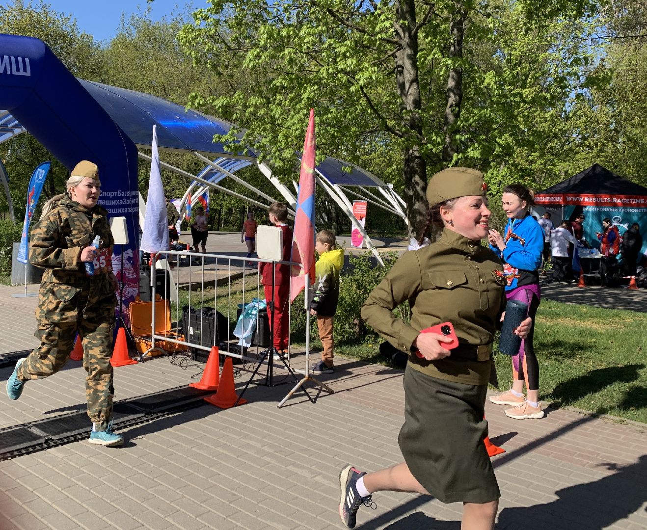 Балашиха, Подмосковье, День Победы, спорт, забег, Эстафета памяти