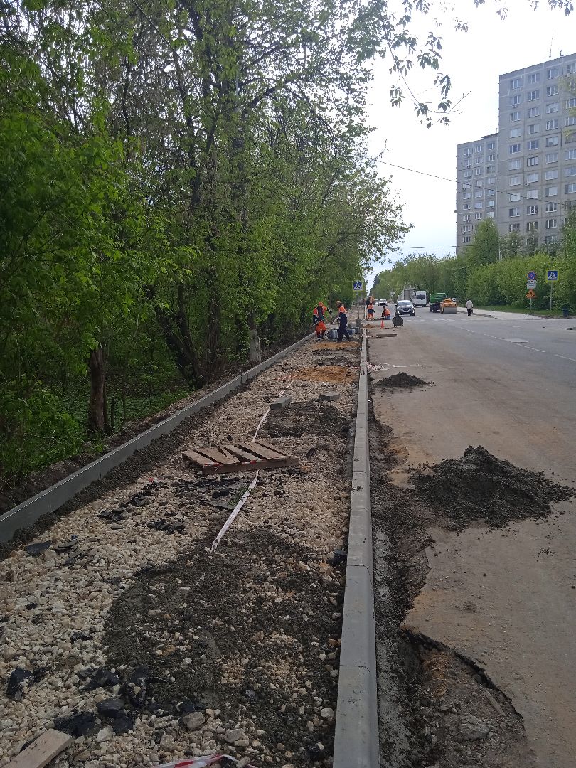 ремонт, дорог, тротуар, нацпроект