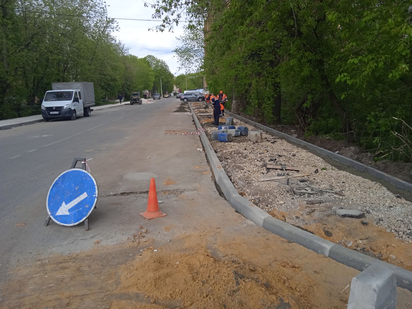 ремонт, дорог, тротуар, нацпроект