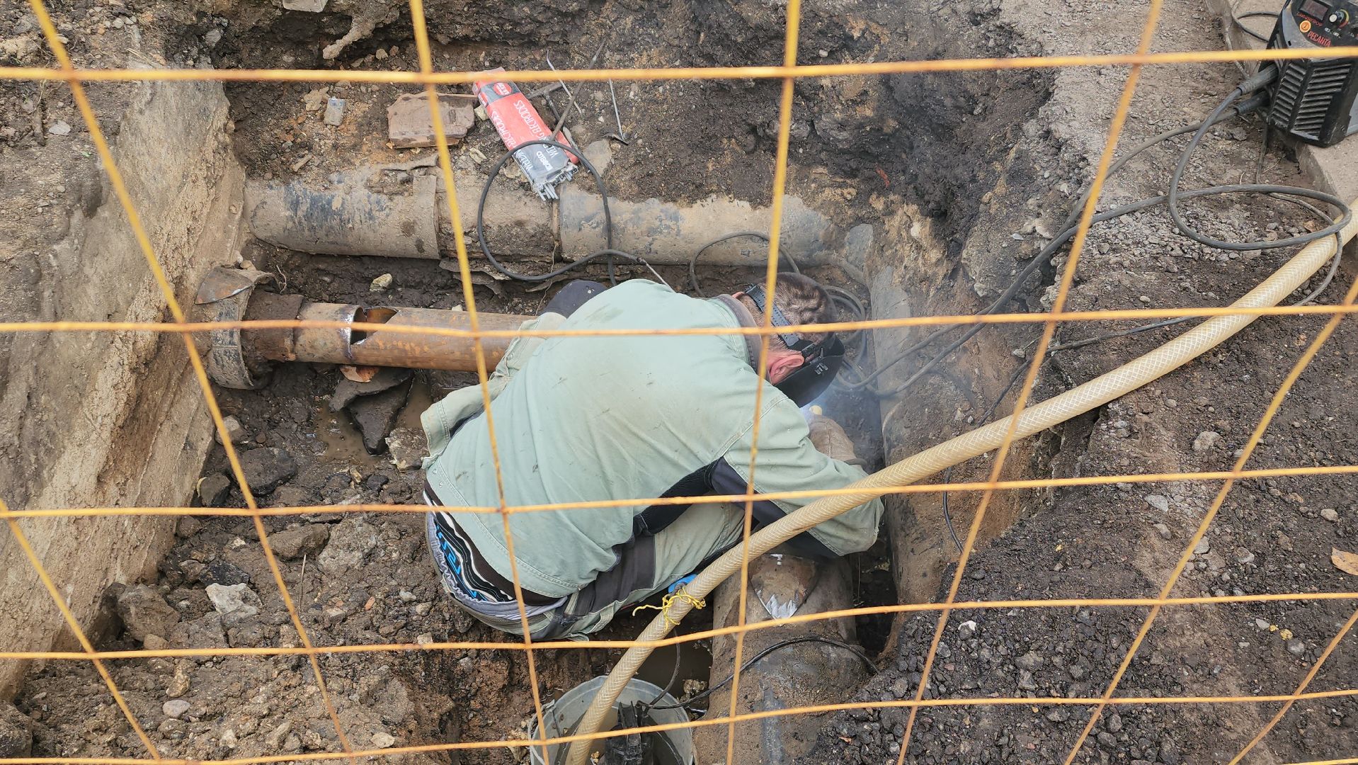 вертикалки, ивантеевка, замена труб, гвс, горячее водоснабжение, ремонт, участок, аварийная бригада, жкх,
