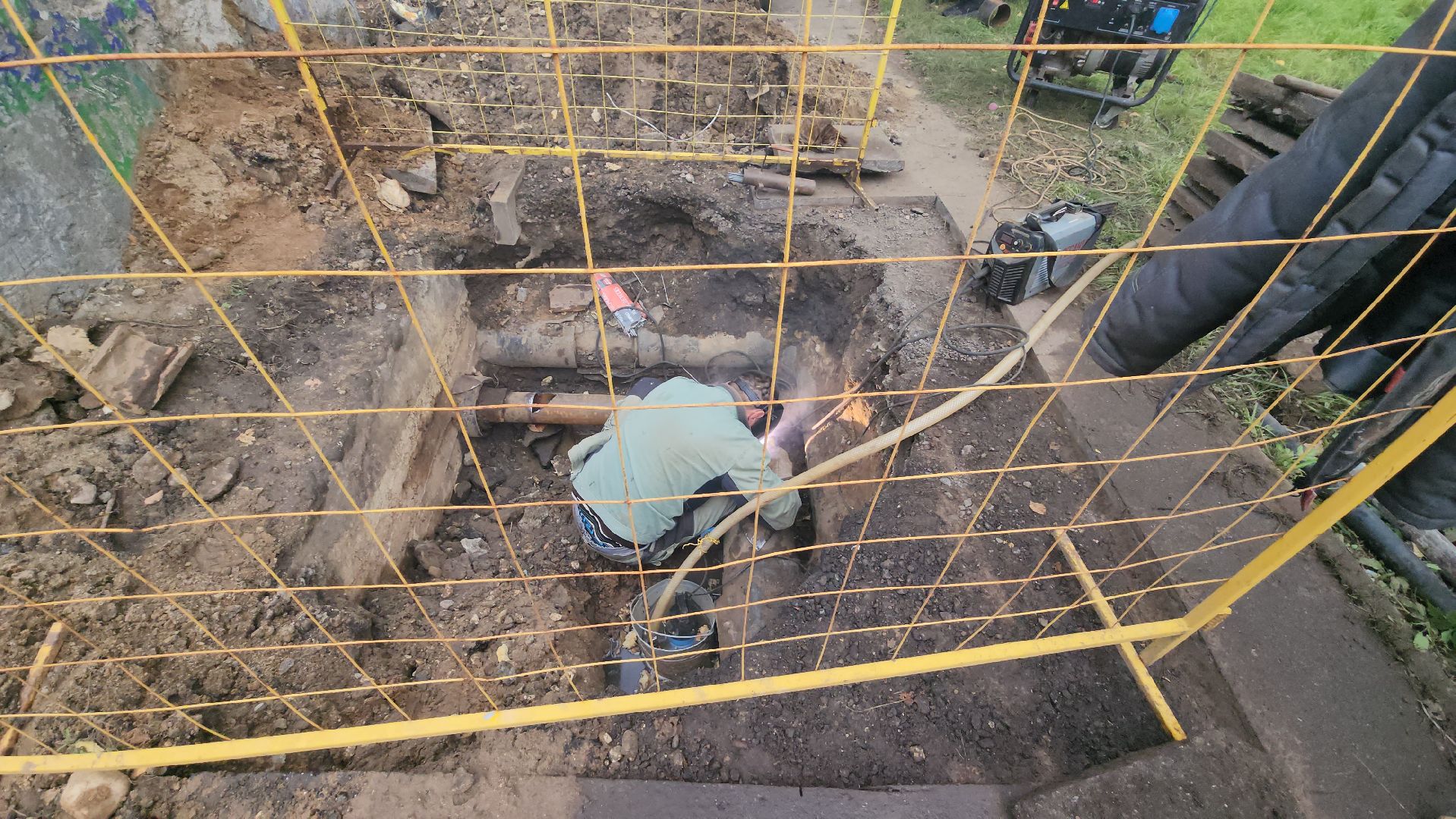 вертикалки, ивантеевка, замена труб, гвс, горячее водоснабжение, ремонт, участок, аварийная бригада, жкх,