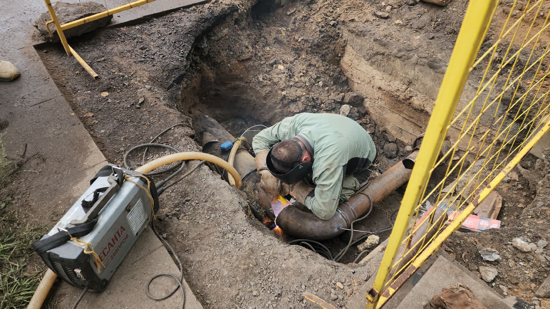 вертикалки, ивантеевка, замена труб, гвс, горячее водоснабжение, ремонт, участок, аварийная бригада, жкх,