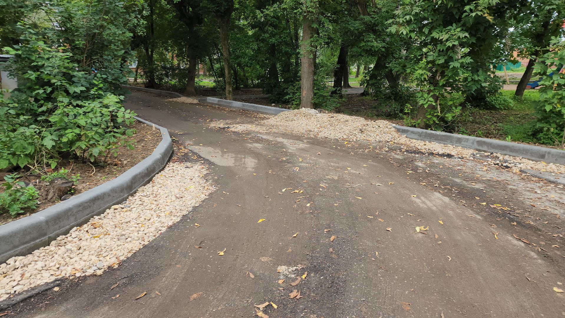 серпухов, подмосковье, комплексный ремонт двора,