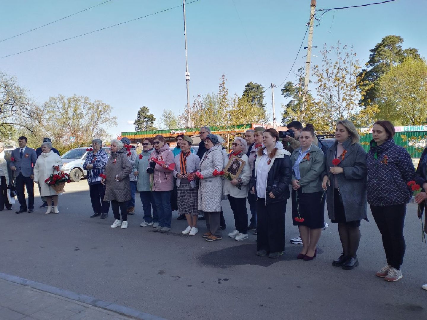 праздник, День Победы, воины-ополченцы, Лосино-Петровский